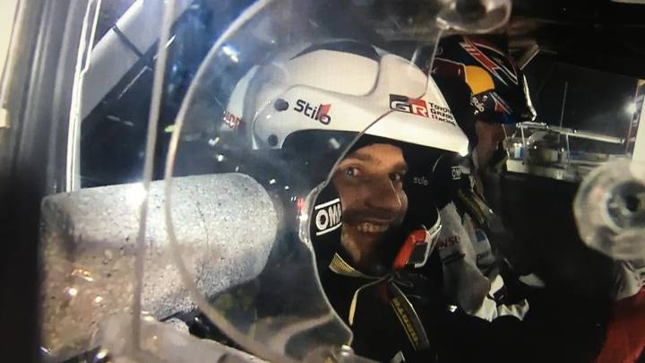 El Príncipe Carlos Felipe, copiloto de Ogier