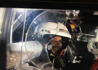 El Príncipe Carlos Felipe, copiloto de Ogier