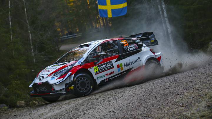 Elfyn Evans toma el mando en Suecia
