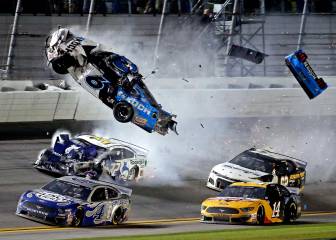 Grave accidente en el final de la Daytona 500 de la Nascar