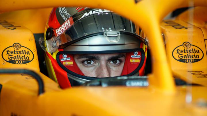 Carlos Sainz (McLaren). Test en Barcelona, F1 2020.