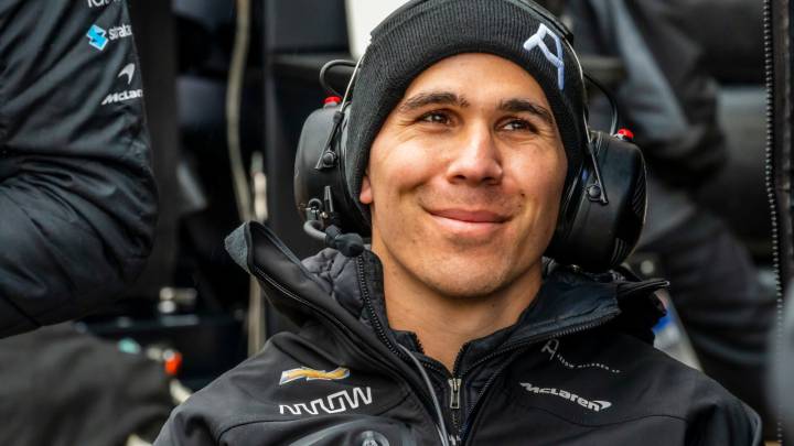 Robert Wickens, consultor de McLaren en la IndyCar.