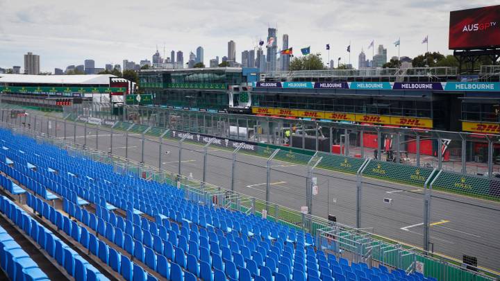 Albert, Park, en Melbourne. F1 2020.