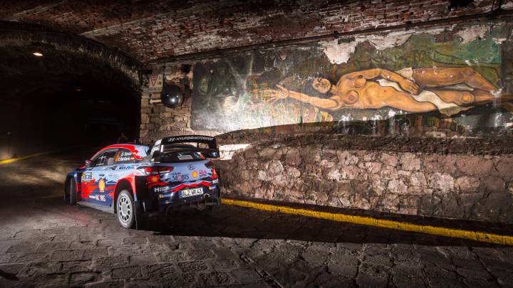 Neuville primer líder en México, con Sordo quinto