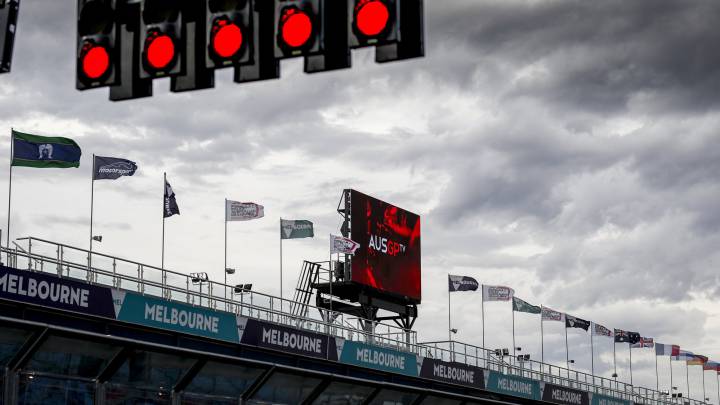 Recta de Albert Park.
