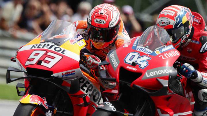 "Pensé que Márquez aceptaría el reto de subirse a otra moto"