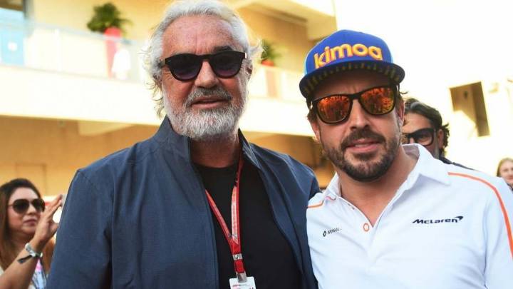 Briatore a Alonso: “Espero que en mayo esto vaya calmándose"
