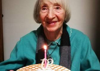 La abuela motera de 102 años, símbolo de la esperanza en Italia, sueña con conocer a Rossi