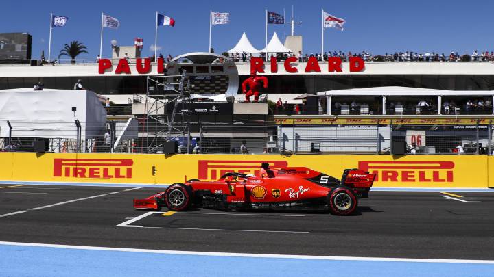 Nubarrones sobre Paul Ricard