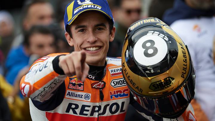 "El resto tiene suerte de que Márquez corra con una Honda"