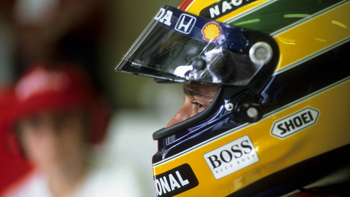 Ayrton Senna.