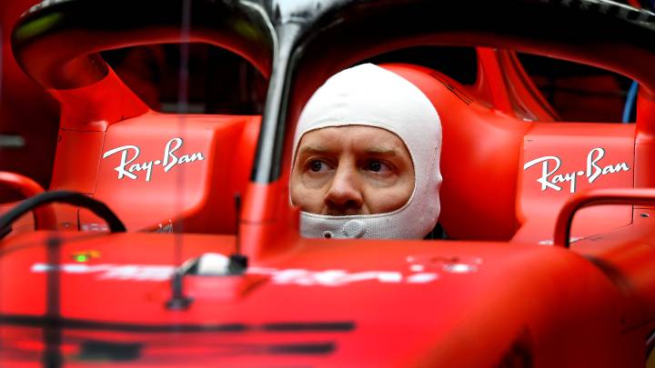 Sebastian Vettel (Ferrari SF1000). F1 2020.