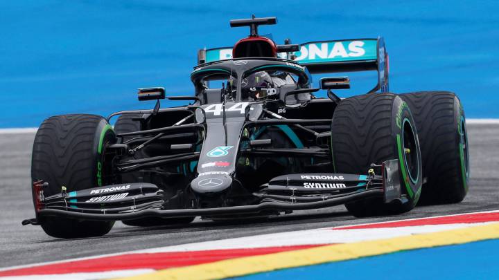 Lewis Hamilton (Mercedes W11). Austria, F1 2020.