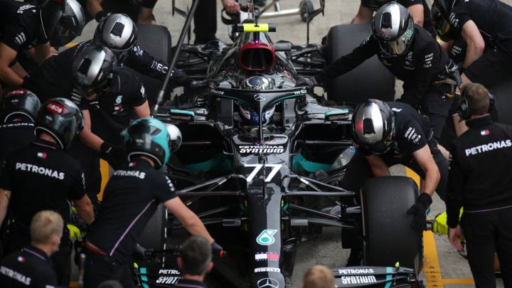 Valtteri Bottas (Mercedes W11). Austria, F1 2020.