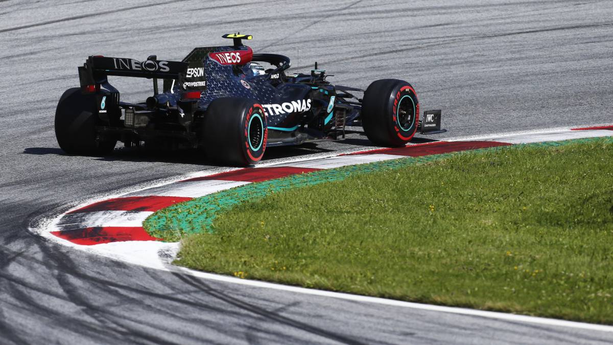 Valtteri Bottas (Mercedes W11). Austria, F1 2020.