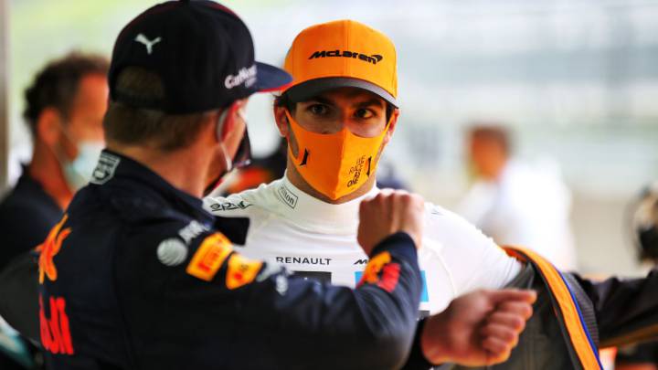 Carlos Sainz y Max Verstappen.