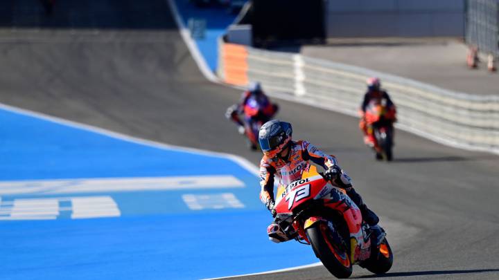 Álex Márquez: "Yo di la orden en el box de salir detrás de Marc"