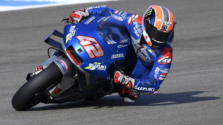 Rins es declarado baja en Jerez por lesión en el hombro derecho