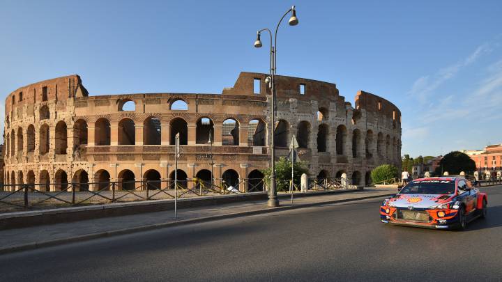Dani Sordo en Roma.