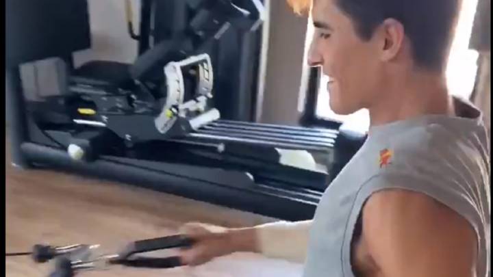 Marc Márquez sigue "dando pasitos" para correr en Brno