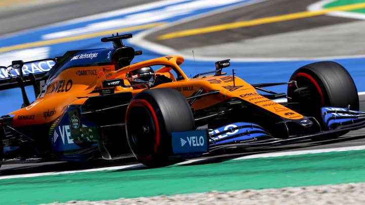 Carlos Sainz (McLaren MCL35). Barcelona, España. F1 2020.
