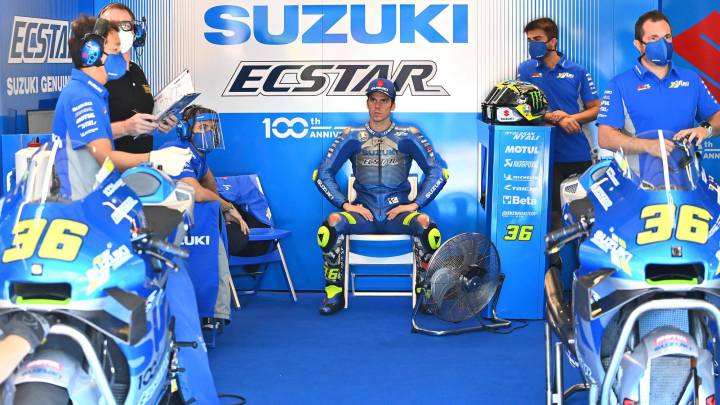 Joan Mir: "Estoy bastante mejor que la semana pasada"
