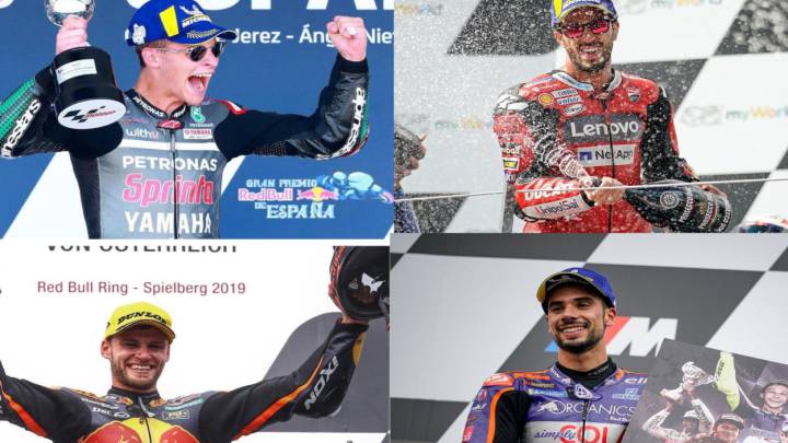 4 ganadores en 5 carreras con 3 que no habían ganado nunca