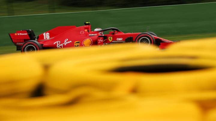Charles Leclerc (Ferrari SF1000). Spa-Francorchamps, Bélgica. F1 2020.