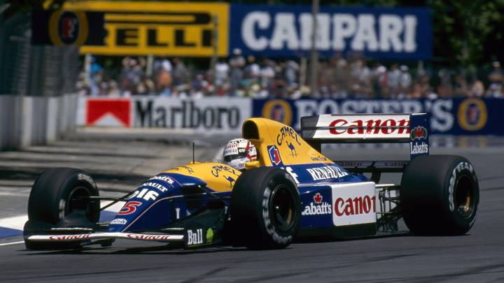 El Williams de Vettel