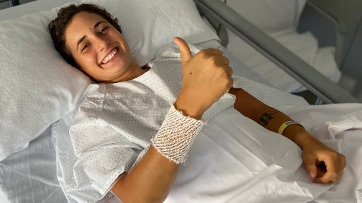 Ana Carrasco, trasladada con éxito a Barcelona