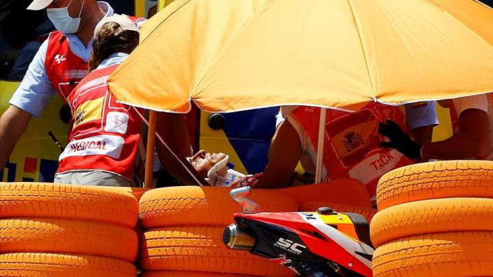 El augurio de Rossi acerca de la lesión de Márquez