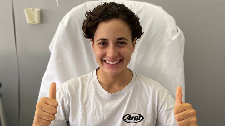 Ana Carrasco recibe el alta