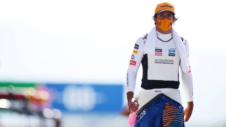 Carlos Sainz en Mugello.