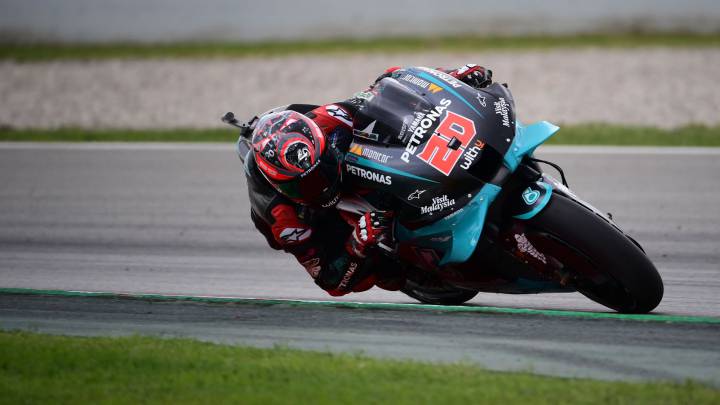 Quartararo lidera la carrera del GP de Cataluña