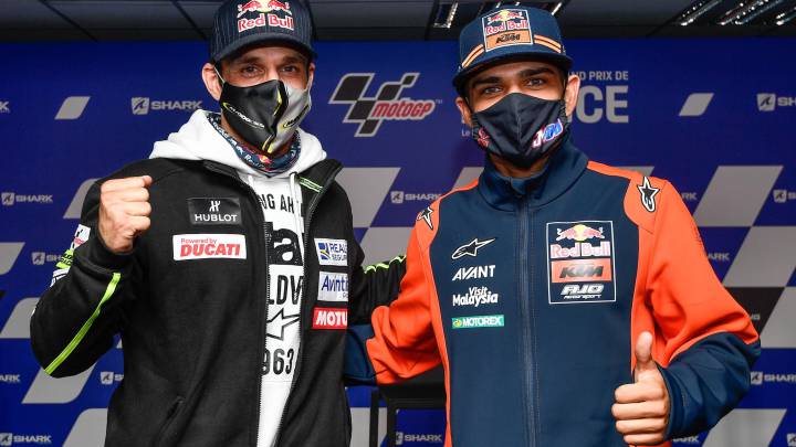 Zarco acepta deportivamente que Ducati eligiera a Bagnaia