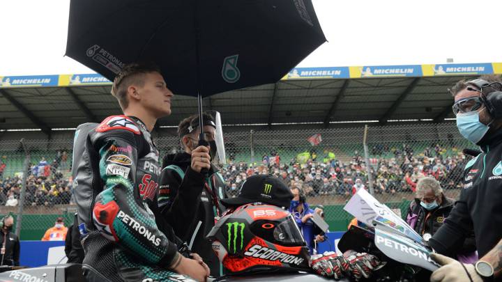Quartararo: "Me puse un poco nervioso al llover en Le Mans"
