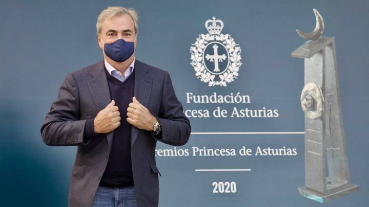 Sainz: "No sé si calificar como una victoria el Princesa de Asturias, pero sí es un gran orgullo".