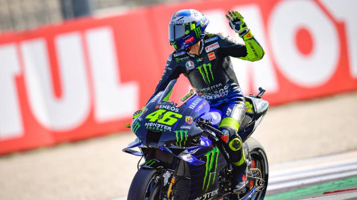 Rossi en Misano.
