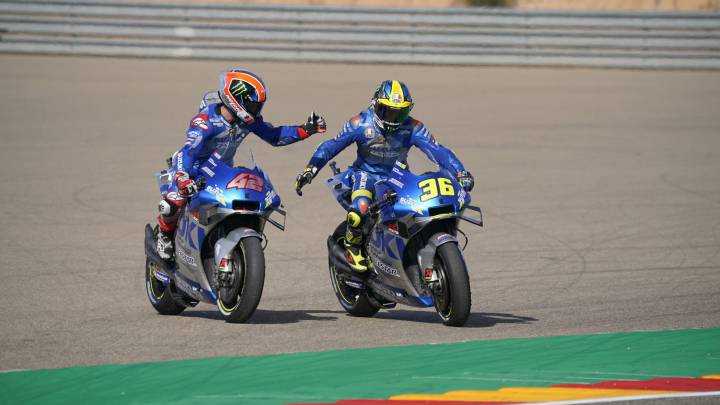 La jerarquía en Suzuki aún no está clara entre Mir y Rins