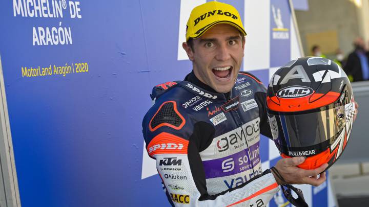 "Me gustaría ganar el título a la vez que Rins el de MotoGP"