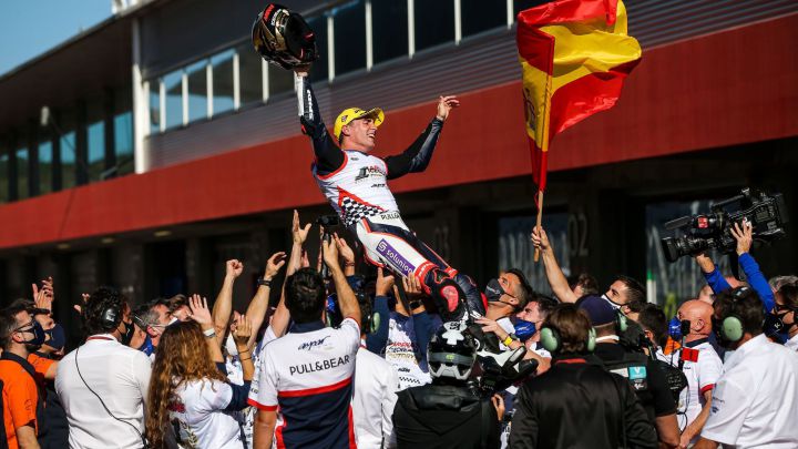 Arenas celebrará el título a lomos de la Moto2 en Portimao