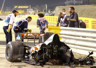¿Cómo se salvó Grosjean?