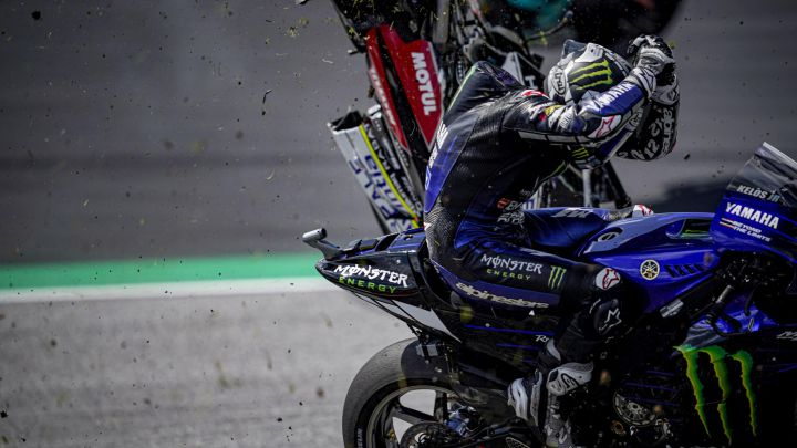 ¿Qué MotoGP y piloto ha besado más veces el suelo en 2020?