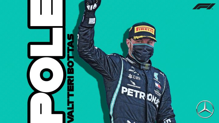Valtteri Bottas, pole en Sakhir.