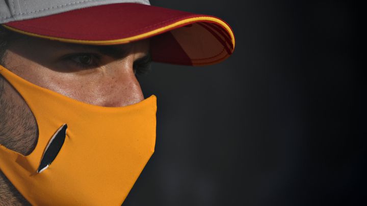 Carlos Sainz, en Abu Dhabi. F1 2020.