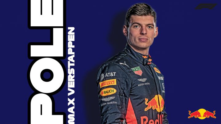 Pole de Verstappen.