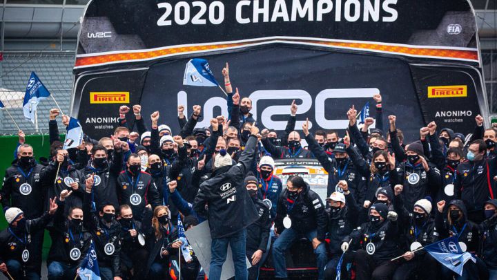 Hyundai, campeon de WRC