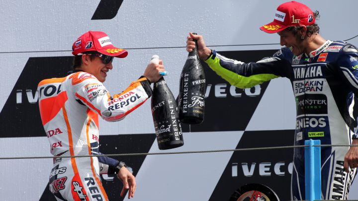 "Los números de Marc Márquez son mejores que los de Rossi"