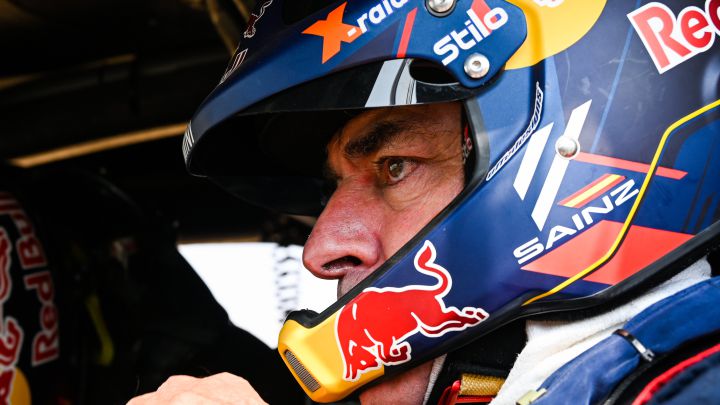 Carlos Sainz en el Dakar.