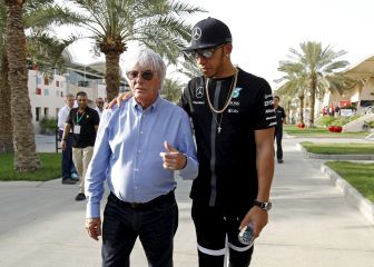 Ecclestone desconfía de Hamilton y Mercedes